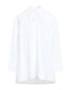Jil Sander Oversized Cotton Shirt In White