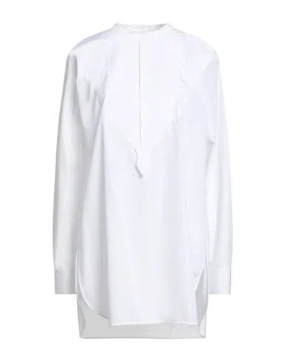 Jil Sander Woman Shirt White Size 6 Cotton