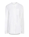 Jil Sander Woman Shirt White Size 6 Cotton In White