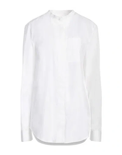 Jil Sander Woman Shirt White Size 6 Cotton