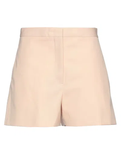 Jil Sander Woman Shorts & Bermuda Shorts Beige Size 10 Cotton