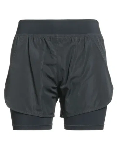 Jil Sander Woman Shorts & Bermuda Shorts Black Size S Polyamide, Elastane, Polyester In Blue