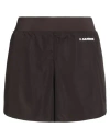Jil Sander + Woman Shorts & Bermuda Shorts Chocolate Brown Size S Polyester In Brown