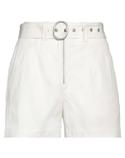 Jil Sander Woman Shorts & Bermuda Shorts Off White Size 2 Cotton