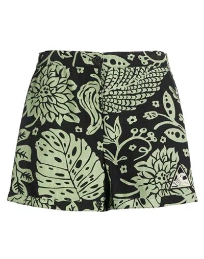 Jil Sander + Woman Shorts & Bermuda Shorts Sage Green Size 2 Viscose In Multi