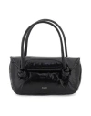Jil Sander Woman Shoulder Bag Black Size - Calfskin In Black