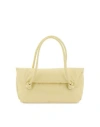 Jil Sander Woman Shoulder Bag Yellow Size - Calfskin In Yellow