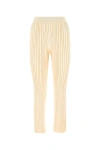 Jil Sander High Waist Pleated Straight Leg Trousers In Pink