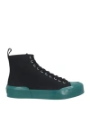 Jil Sander Woman Sneakers Black Size 7 Textile Fibers In Black
