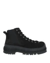Jil Sander Woman Sneakers Black Size 8 Leather In Black