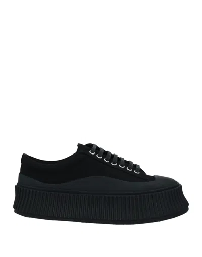 Jil Sander Sneakers In Black