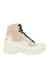 Jil Sander Woman Sneakers Cream Size 6 Leather In White