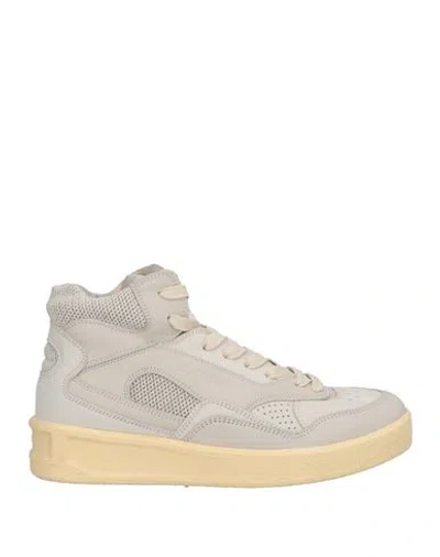 Jil Sander Woman Sneakers Off White Size 7 Leather