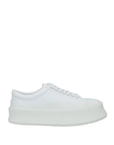Jil Sander Sneakers In White