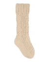 Jil Sander Woman Socks & Hosiery Beige Size M Wool