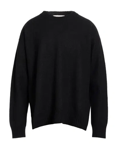 Jil Sander + Woman Sweater Black Size 12 Virgin Wool