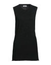 Jil Sander Woman Sweater Black Size 4 Cotton, Ramie, Cellulose In Black