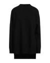 Jil Sander Woman Sweater Black Size 4 Wool