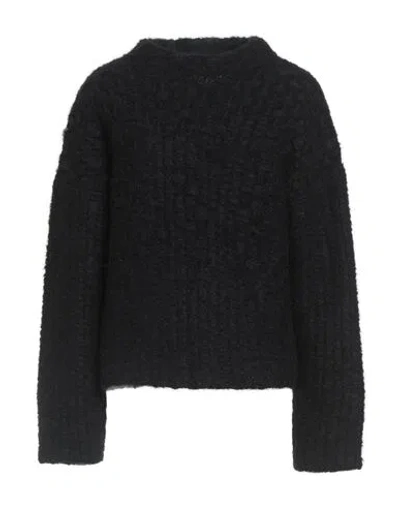 Jil Sander+ Woman Sweater Black Size M Mohair Wool, Alpaca Wool, Polyamide