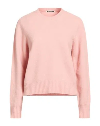 Jil Sander Woman Sweater Blush Size 6 Wool In Pink