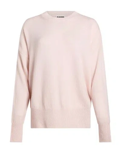 Jil Sander Woman Sweater Blush Size M Cashmere In Pink