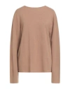 Jil Sander+ Woman Sweater Camel Size 8 Cashmere In Brown