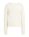 Jil Sander + Woman Sweater Ivory Size 2 Mohair Wool, Polyamide In White