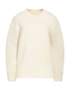 Jil Sander Woman Sweater Ivory Size 6 Wool, Cashmere In White