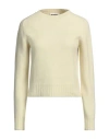 Jil Sander Woman Sweater Light Yellow Size 6 Wool