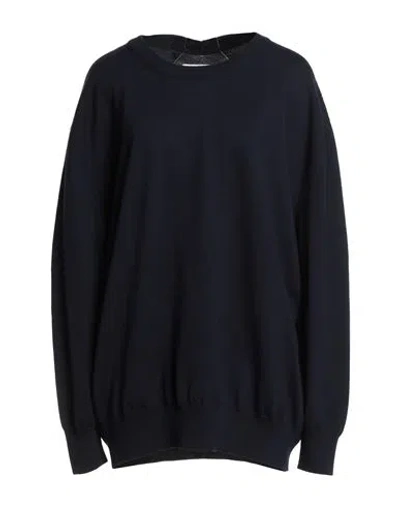 Jil Sander Woman Sweater Midnight Blue Size 10 Wool