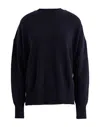 Jil Sander Woman Sweater Midnight Blue Size 6 Cashmere In Blue