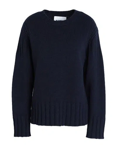 Jil Sander Woman Sweater Midnight Blue Size 6 Cashmere