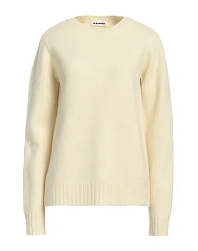 Jil Sander Woman Sweater Pastel Yellow Size 4 Wool