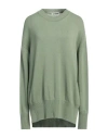 Jil Sander Woman Sweater Sage Green Size Xl Cashmere
