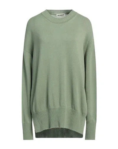 Jil Sander Woman Sweater Sage Green Size Xl Cashmere