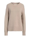Jil Sander Woman Sweater Sand Size 8 Cashmere In Beige