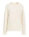 Jil Sander Woman Sweater White Size 6 Cashmere
