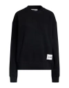 Jil Sander + Woman Sweatshirt Black Size L Cotton In Black