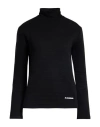 Jil Sander + Woman Sweatshirt Black Size L Polyester, Wool In Black