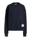Jil Sander + Woman Sweatshirt Navy Size L Cotton In Blue