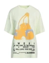 Jil Sander Graphic-print Cotton T-shirt In Green