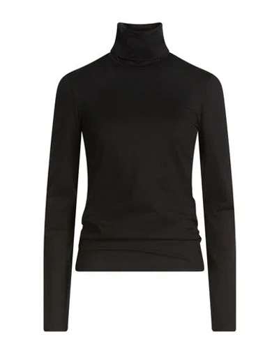 Jil Sander + Woman T-shirt Black Size L Cotton, Elastane