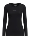 Jil Sander + Woman T-shirt Black Size Xs Polyamide, Elastane In Black
