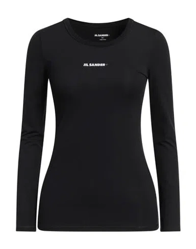 Jil Sander+ Woman T-shirt Black Size Xs Polyamide, Elastane