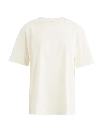 Jil Sander Woman T-shirt Ivory Size Xl Cotton, Cashmere In White