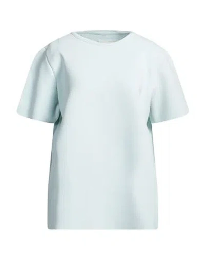 Jil Sander Woman T-shirt Light Green Size 4 Viscose, Polyester In Green