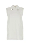 Jil Sander Sheer Blouse In Multicolor
