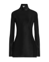 Jil Sander Woman Top Black Size 4 Viscose, Elastane