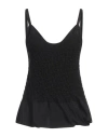 Jil Sander Exclusive Textured Cotton-blend Top In Black