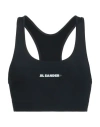 Jil Sander Logo Sports Bra In Black